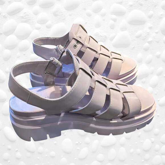 Light Purple LUANNA Platform Plastic Sandals NWT Size: 8 - Picture 7 of 8